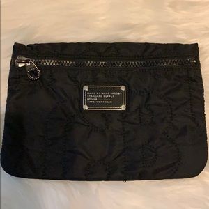 Marc by Marc Jacobs black quilted clutch